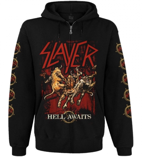 Худі Slayer "Hell Awaits" на блискавці