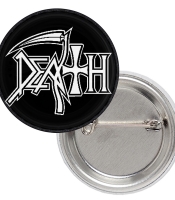 Значок Death (white logo)