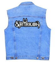 Нашивка термо Satyricon (logo) наспинна (thps-039)