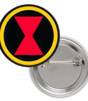 Значок Black Widow logo (Marvel)