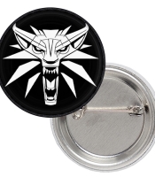 Значок The Witcher (black&white logo)