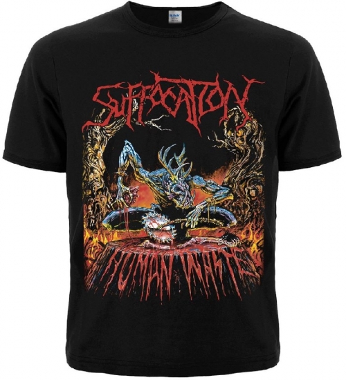 Футболка Suffocation "Human Waste"