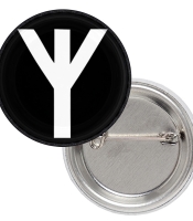 Значок Руна Algiz