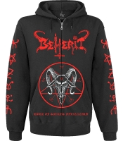 Худі Beherit "Dawn Of Satan’s Millenium" на блискавці
