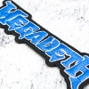Нашивка термо Megadeth (blue logo) (stp-061)