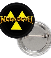 Значок Megadeth (Radioactive logo)