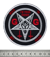 Нашивка GG Allin "War In My Head"