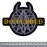 Нашивка Disturbed (logo band) Нашивка Disturbed (logo band)