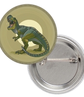 Значок Тираннозавр (T-Rex sun)