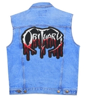 Нашивка наспинна Obituary (logo)