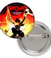 Значок Manowar "The Triumph of Steel"