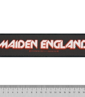 Нашивка ткана IRON MAIDEN - MAIDEN ENGLAND (ofp-393)