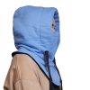 Баф з капюшоном блакитний
