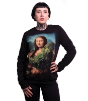 Світшот Urbanist з канабісом Mona Lisa