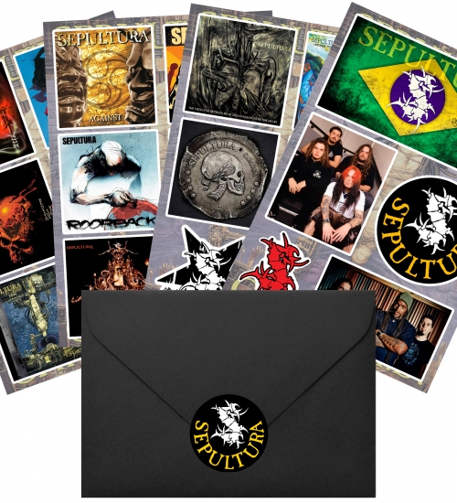 Подарунковий набір стікерпаків Sepultura gsp-034 Подарунковий набір стікерпаків Sepultura gsp-034