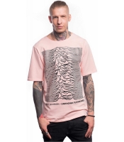 Удлиненная футболка Urbanist Joy Division-Unknown pleasures (powder)
