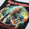 Нашивка наспинна катана IRON MAIDEN - RUN FOR YOUR LIVES (olbp-115)