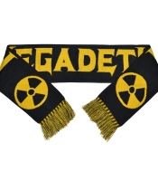 Шарф Megadeth (logo radiation)