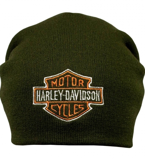 Шапка с вышивкой Harley-Davidson олива Шапка с вышивкой Harley-Davidson олива