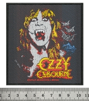 Нашивка ткана OZZY OSBOURNE - FANGS (ofp-423)