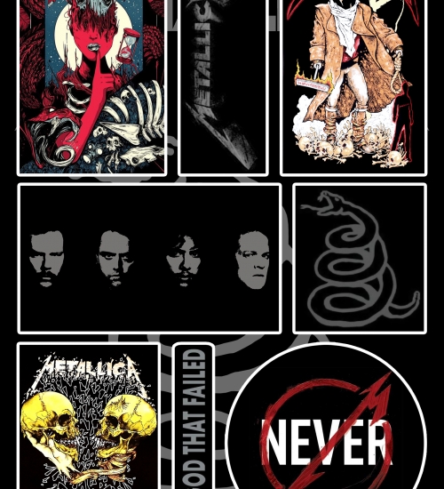 Стікерпак Metallica (The Black Album) - SP-291
