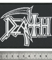 Нашивка ткана DEATH - LOGO (ofp-405)