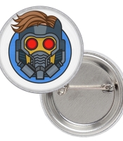 Значок Guardians of the Galaxy (Star-Lord)