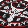 Нашивка Hail Satan (pentagram)
