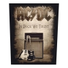 Нашивка наспинна катана AC/DC - IN ROCK WE TRUST (olbp-024)