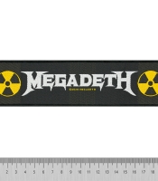 Нашивка ткана MEGADETH - LOGO (ofp-417)