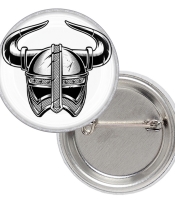 Значок Шлем с рогами (викинг)