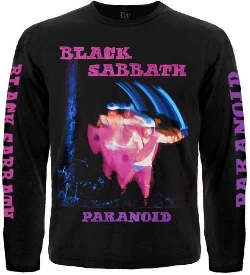 Футболка з довгим рукавом Black Sabbath "Paranoid" Футболка з довгим рукавом Black Sabbath "Paranoid"