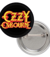 Значок Ozzy Osbourne (yellow logo)