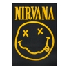 Нашивка термо Nirvana (logo and smile) наспинна прямокутна (thps-008) Нашивка термо Nirvana (logo and smile) наспинна прямокутна (thps-008)