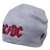 Шапка с вышивкой AC/DC (logo), серая