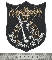 Нашивка Nargaroth "Black Metal ist Krieg"