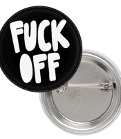 Значок Fuck Off