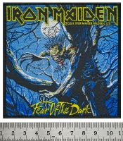 Нашивка ткана IRON MAIDEN - FEAR OF THE DARK (ofp-428)