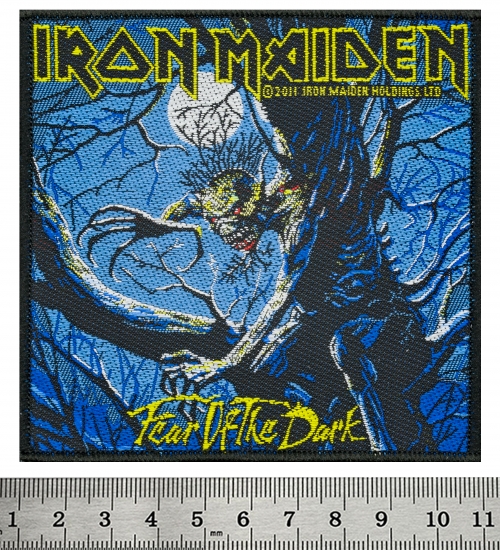Нашивка ткана IRON MAIDEN - FEAR OF THE DARK (ofp-428)