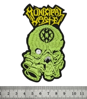 Нашивка термо Municipal Waste (stp-078)