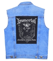 Нашивка наспинна катана IMMORTAL - NORTHERN CHAOS GODS (olbp-071)