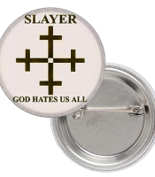 Значок Slayer "God Hates Us All"