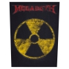 Нашивка наспинна катана MEGADETH - RADIOACTIVE (olbp-181)