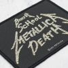 Нашивка ткана METALLICA - BIRTH, SCHOOL, METALLICA, DEATH (ofp-274)