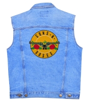 Нашивка термо Guns N’ Roses (yellow logo) наспинна (thps-025)