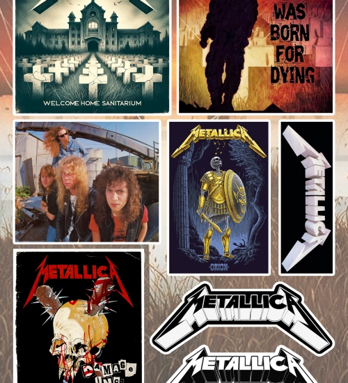 Стікерпак Metallica (Master of Puppets) - SP-290