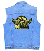 Нашивка термо Volbeat (yellow logo) наспинна (thps-057)