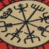 Нашивка Vegvisir (Вегвизир в руническом круге)
