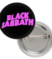 Значок Black Sabbath (purple logo)