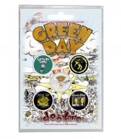 Подарунковий набір значків GREEN DAY - DOOKIE (iol-021)